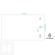 Semitubo de Polietileno reciclado