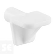 Soporte Estante con Pivote Blanco Ø 5 mm (8 uds.)