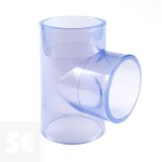 T de PVC transparente alimentaria