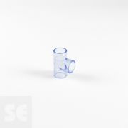 T de PVC transparente alimentaria