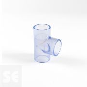 T de PVC transparente alimentaria