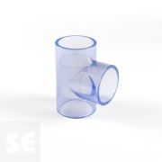 T de PVC transparente alimentaria
