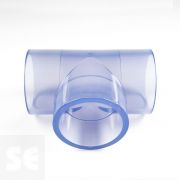 T de PVC transparente alimentaria