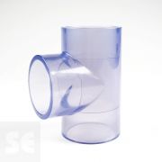 T de PVC transparente alimentaria