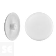 Tapa Plástico Tornillos diámetro 16,5mm. Tx 30 Blanco (50u.)