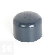 Tapón de PVC gris hembra encolar