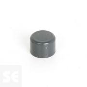 Tapón de PVC gris hembra encolar