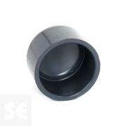 Tapón de PVC gris hembra encolar