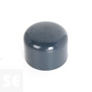 Tapón de PVC gris hembra encolar
