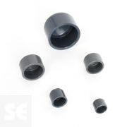 Tapón de PVC gris hembra encolar
