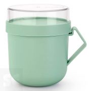 Taza Hermética Jade Green Plástico 0,6 l