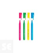 Blíster Marcadores Fluorescentes Textliner 38 8u