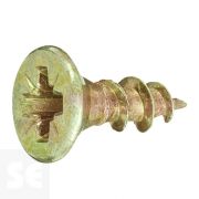 Tirafondo 4,0x12 mm - Pz Galvanizado (50 uds.)