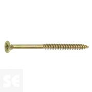 Tirafondo 4,0x60 mm -  Pz Galvanizado (10 uds.)