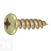 Tirafondos Galvanizado Cabeza Redonda 5,0x20mm. (16u.)