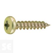 Tirafondos Galvanizado Cabeza Redonda 5,0x25mm. (12u.)