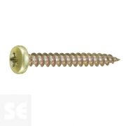 Tirafondos Galvanizado Cabeza Redonda 5,0x40mm. (8u.)