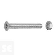 Tornillo Cabeza Avellanada + Tuerca M5x40mm. (10u.)