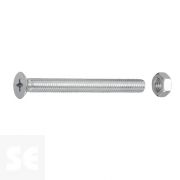 Tornillo Cabeza Avellanada + Tuerca M5x50mm. (10u.)