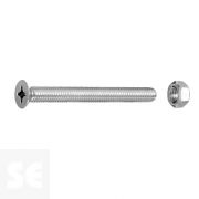 Tornillo Cabeza Avellanada + Tuerca M6x60mm. (4u.)