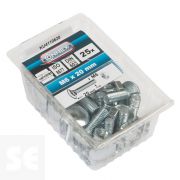 Tornillo Bloqueo + Tuercas Trc 603 Cincha Vz 603 M6x20 mm (25u.)