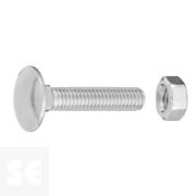 Tornillo Bloqueo + Tuercas Trc 603 Cincha Vz 603 M6x30 mm (30u.)