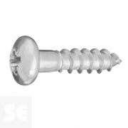 Tornillo Madera Cabeza Redonda Galvanizado 5x20mm. (16u.)