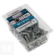 Tornillo Cabeza Hexagonal con Tuerca Cincada Vz Ph 7074 M5x20 mm (50u.)