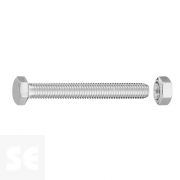 Tornillo Cabeza Hexagonal con Tuerca Cincada  Vz Ph 7078 M5x40 mm (30u.)