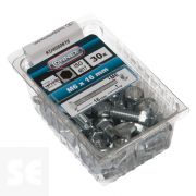 Tornillo Cabeza Hexagonal con Tuerca Cincada Vz Ph 7082 M6x16 mm (30u.)