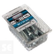 Tornillo Cabeza Hexagonal con Tuerca Cincada  Vz Ph 7094 M6x50 mm (15u.)