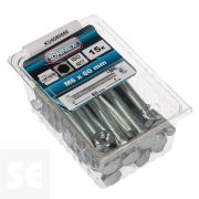 Tornillo Cabeza Hexagonal con Tuerca Cincada  Vz Ph 7095 M6x50 mm (15u.)