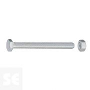 Tornillo Cabeza Hexagonal con Tuerca Cincada  Vz Ph 7095 M6x50 mm (15u.)