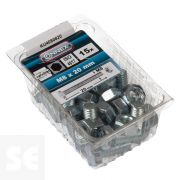 Tornillo Cabeza Hexagonal con Tuerca Cincada  Vz Ph 7101 M8x20 mm (15u.)