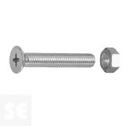 Tuercas Cabeza Avellanada + Tuerca M5X30 (12u.)