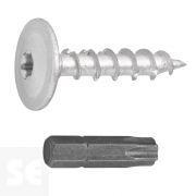 Tornillo Poste Cincado Tx40 8,0x40mm (20u.)