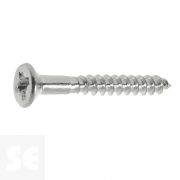 Tornillo Madera Rasgada Galvanizado 2,5x20mm. (50u.)
