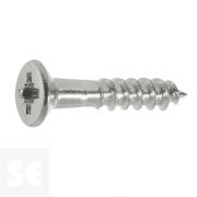 Tornillo Madera Rasgada Galvanizado 3x16mm. (50u.)
