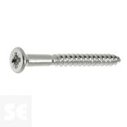 Tornillo Madera Rasgada Galvanizado 3x30mm. (30u.)