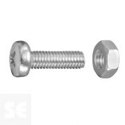 Tornillo Cabeza Redonda Ranura 3x10mm. (30u.)
