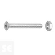 Tornillo Cabeza Avellanada + Tuerca M3x25mm. (20u.)