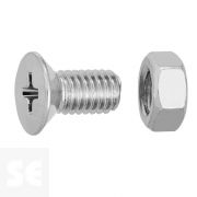 Tornillo Avellanada Gewindeschr. M5x10 Vz Ph 965 M (20u.)