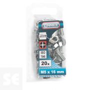 Tornillo Avellanada Gewindeschr. M5x16 Vz Ph 965 M (20u.)