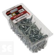 Tornillos Universales Cromados Tx4x40 mm (125u.)