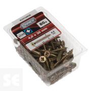 Tornillos Universales Galvanizados Pz  4,0x30