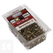 Tornillos Universales Galvanizados Tx 3,0x16