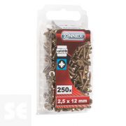 Tornillos Universal Galvanizado Pz 2,5x12 mm (250u.)