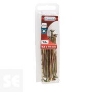 Tornillos Universal Galvanizado 5x70 mm (12u.)