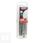 Tornillos Universal Galvanizado Pz 6,0x70 mm (10u.)