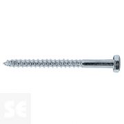 Tornillo Cabeza Hexagonal Din 571 7x80mm. Cincado (15u.)